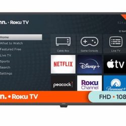 onn. 43” Class FHD (1080P) LED Roku Smart TV