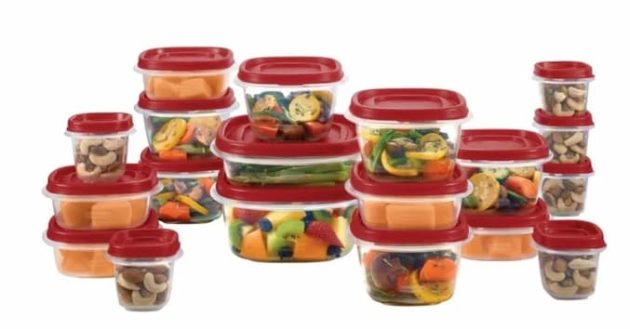 HOT* Rubbermaid Easy Find Vented Lids Food Storage Containers, 38