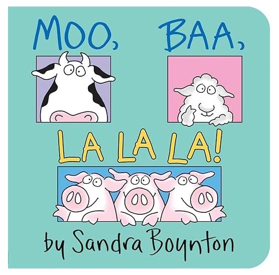 Moo, Baa, La La La! Board book