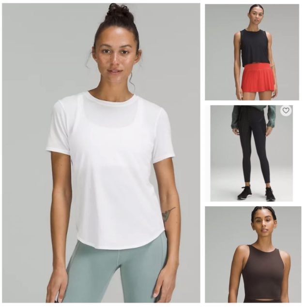 HOT* Lululemon Tanks, Tees, Shorts, and more as low as $19 shipped