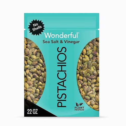 Wonderful Sea Salt & Vinegar Pistachios 22-Ounce Bag