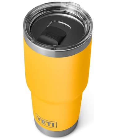 YETI Rambler 30 oz Stainless Steel Vacuum Insulated Tumbler w/MagSlider Lid in Alpine Yellow