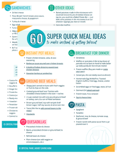 70 Easy Family Dinner Ideas Under 10 Money Saving Mom Money