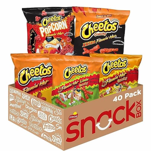 Cheetos Flamin' Hot Variety Pack, 40 Count