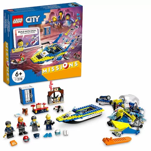 LEGO City Water Police Detective Missions 60355 Building Set