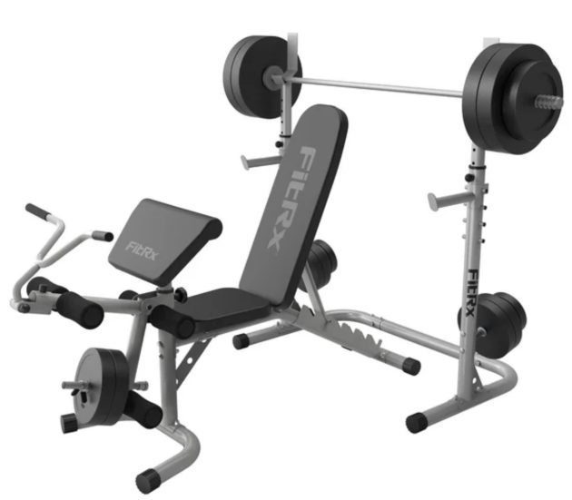 *HOT* FitRx Weight Bench with Squat Rack only $99 shipped (Reg. $300!)
