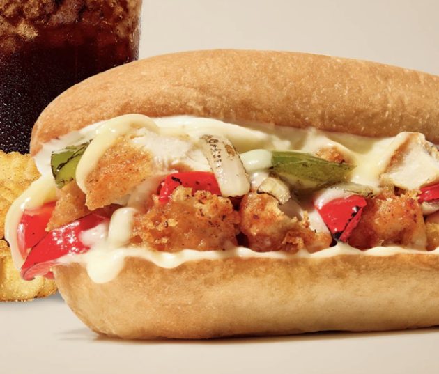 Buy One, Get One FREE Chicken Philly sandwich