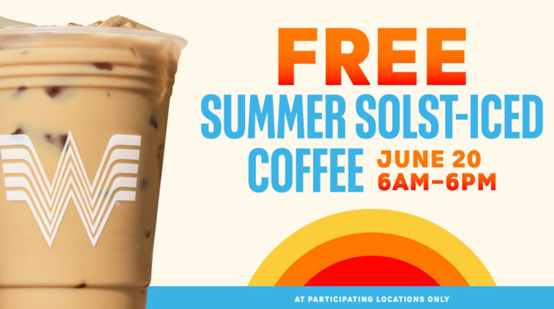 Whataburger: FREE Summer season Solst-Iced Espresso on June twentieth!