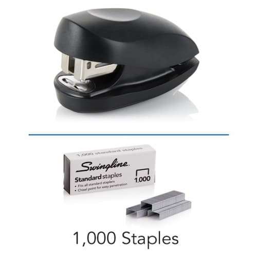 Swingline Mini Stapler with 1,000 Staples