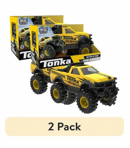 Tonka Steel Classics 4x4 Pickup Truck 2-Pack