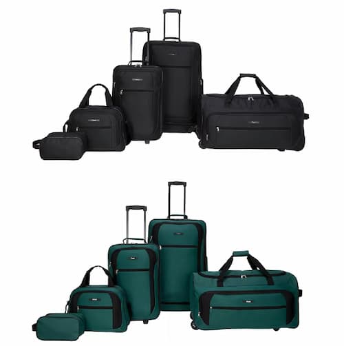 iPack Kingston 5-Piece Softside Wheeled Luggage Set