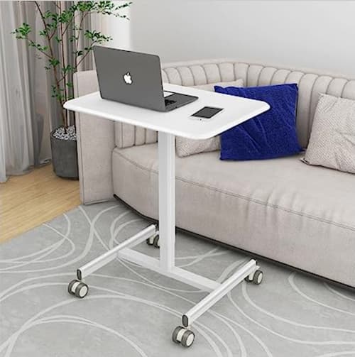 Dumos Small Adjustable Standing Laptop Desk Height