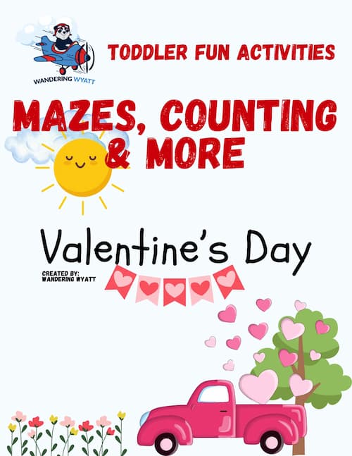 Free Printable Valentines Day Toddler Activities