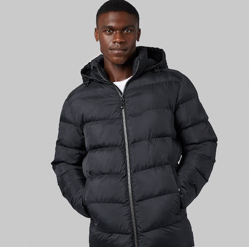 32 Degrees Men's Microlux Heavy Poly-Fill Puffer Jacket