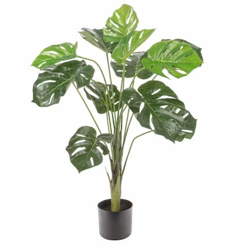 Naturae Decor Artificial 29 in. Monstera Indoor and Outdoor Plant