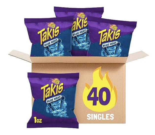 Takis Blue Heat Rolled Spicy Tortilla Chips