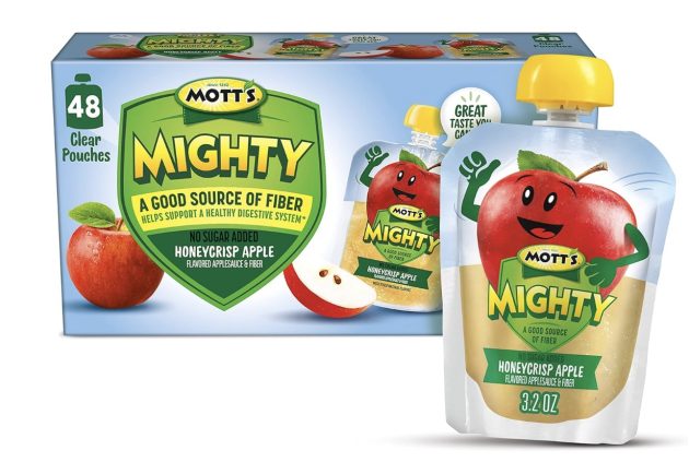 Mott’s Mighty Honeycrisp Apple Applesauce 48-Count 