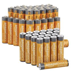 Amazon Basics Alkaline High-Performance Batteries (AA, AAA)