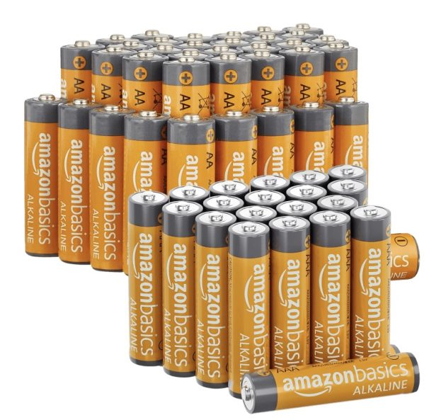 Amazon Basics Alkaline High-Performance Batteries (AA, AAA)