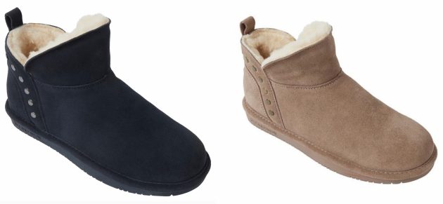 BEARPAW Annabelle Suede Boot with Water & Stain Repellent