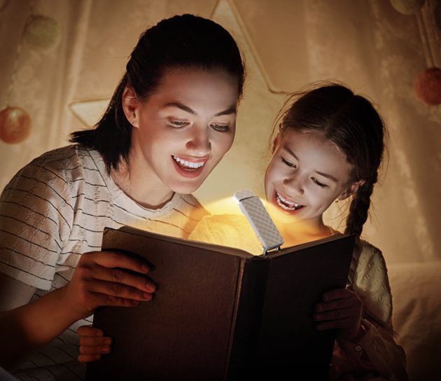 LED Rechargeable Book Light with Timer only $6.99!