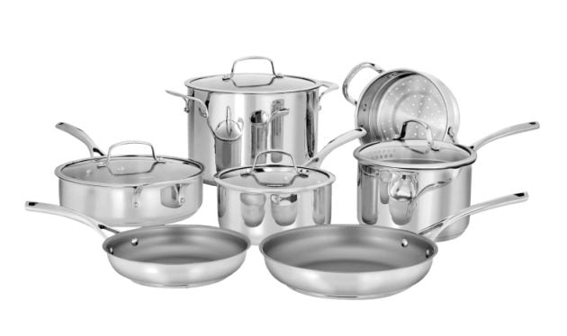 Cuisinart 11-Piece Forever Stainless Steel Cookware Set