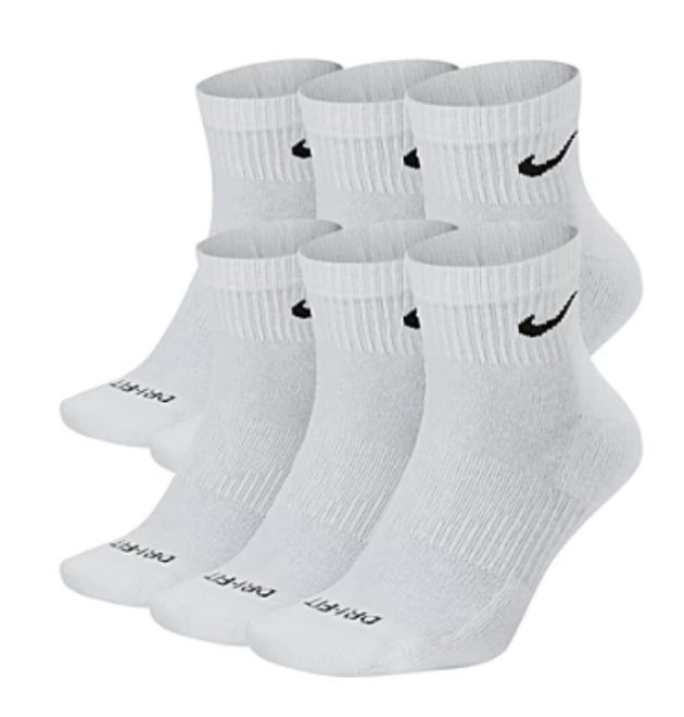 Unisex 6-Pk. Dri-FIT Quarter Socks