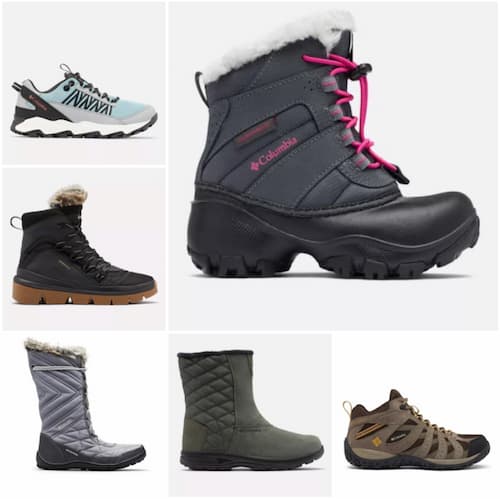 Columbia Boots and Shoes Sale