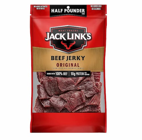 Jack Link's Beef Jerky, Original, 1/2 Pounder Bag 