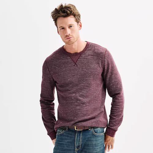 Men's Sonoma Goods For Life Thermal Crewneck Tee