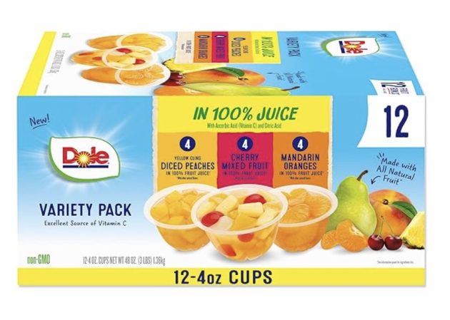 Dole Fruit Bowls No Sugar Added Selection Pack, 12 rely solely $4.93 shipped, plus extra!
