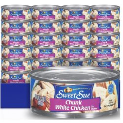 Sweet Sue Chunk White Chicken in Water, 5 oz Can (Pack of 24)