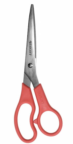 Westcott 8" All Purpose Value Stainless Steel Straight Scissors