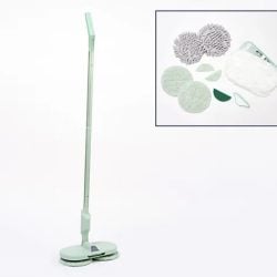 Hover Scrubber Omni Cordless Dual-Head Mop and Accessories