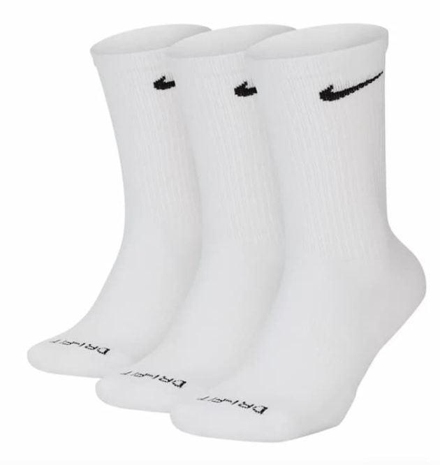 Nike On a regular basis Coaching Crew Socks (3 pairs) solely $14!