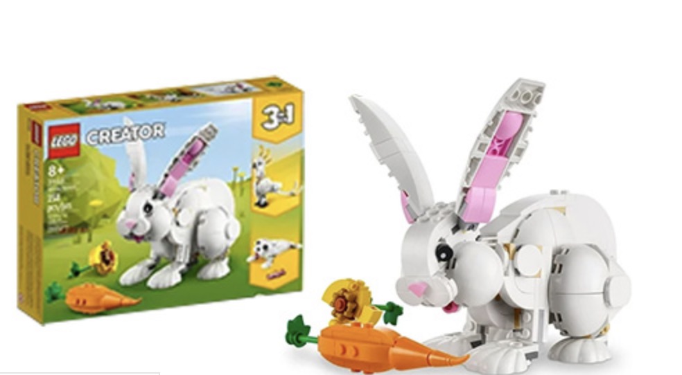 FREE LEGO Easter Bunny Set at Walmart after money again (with free in-store pickup!!)