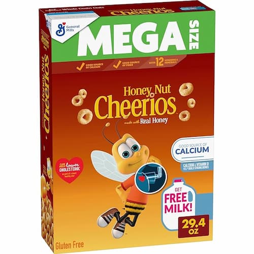 Honey Nut Cheerios Mega Size Box