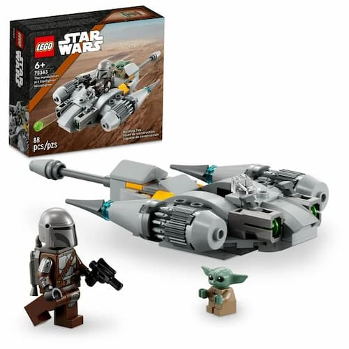 LEGO Star Wars The Mandalorian’s N-1 Starfighter Microfighter 75363 Building Toy Set 