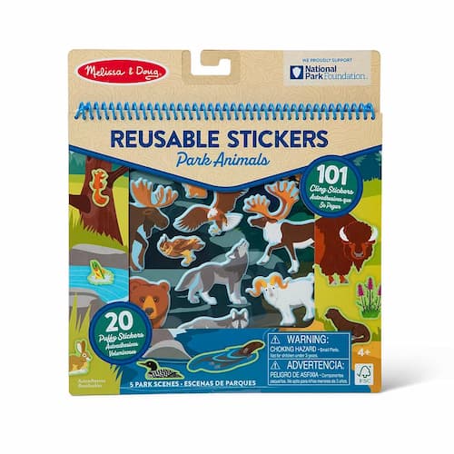 Melissa & Doug National Parks Reusable Stickers Jumbo Pad