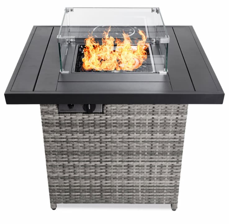 Hearth Pit Desk 32-inch with Wind Guard solely $249.99 shipped (Reg. $450!)