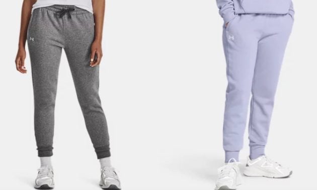 Under Armour Women's Rival Fleece Joggers only $19 shipped