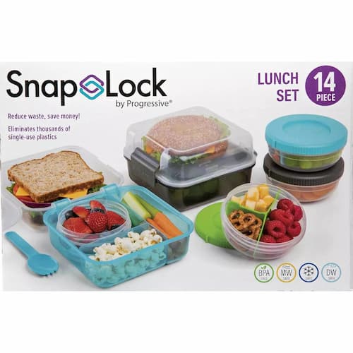 SnapLock Lunch & Snack Set 14 Piece Set