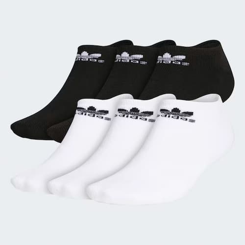 Trefoil No-Show Socks 6-Pairs 