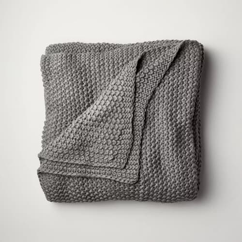 Casaluna Chunky Knit Bed Blanket 