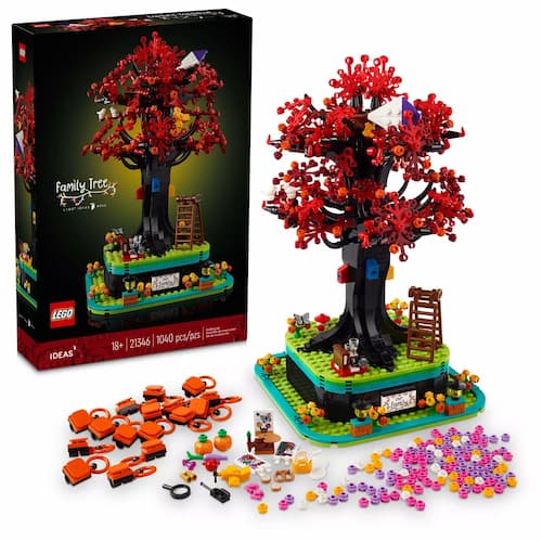 LEGO Ideas Family Tree Home Décor Building Set