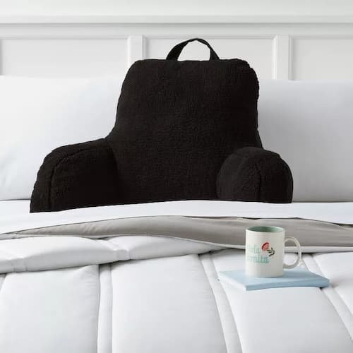 Room Essentials Faux Shearling Bed Rest