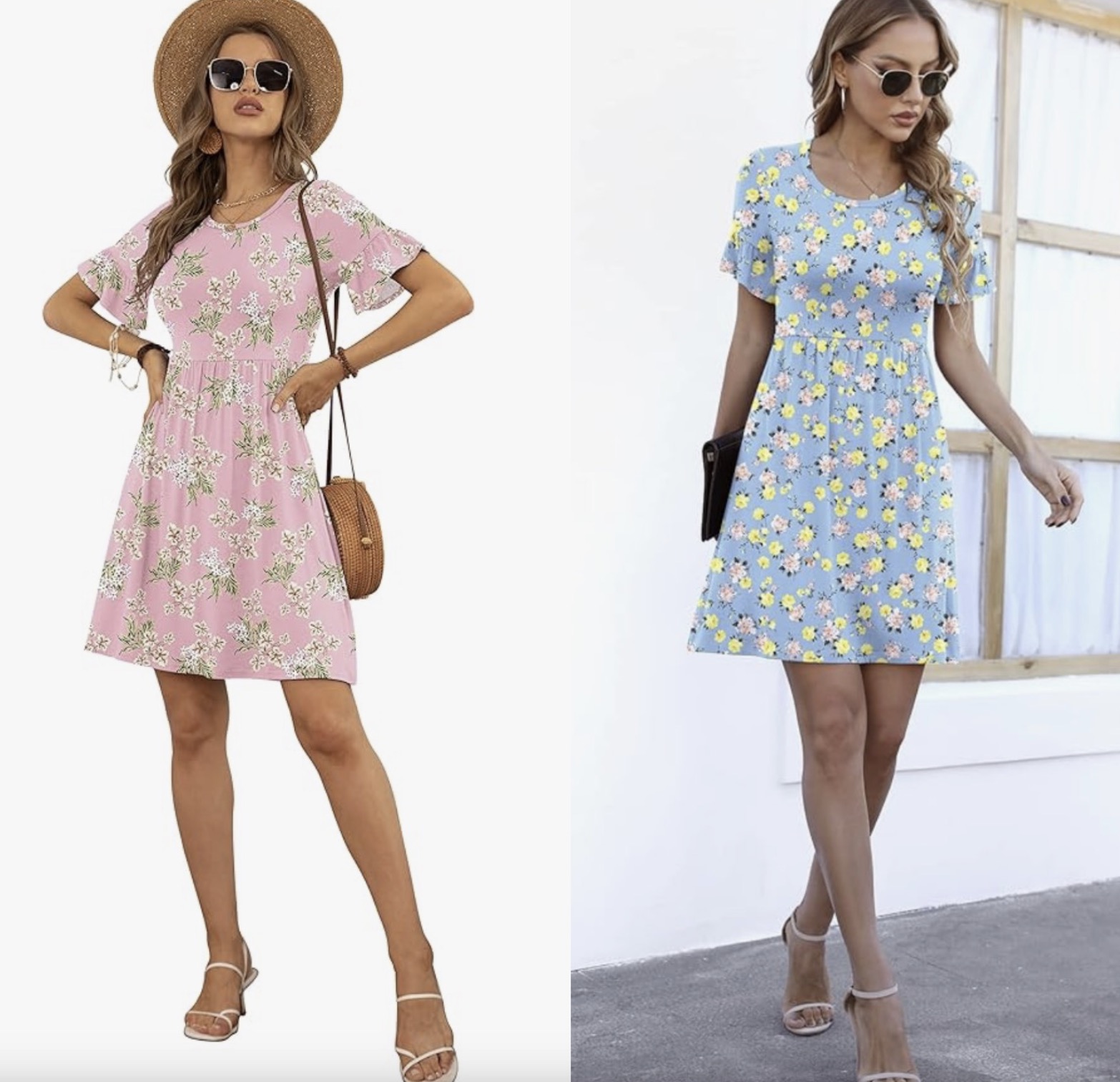 Girls’s Ruffle Sleeve Summer season Gown solely $12.99!