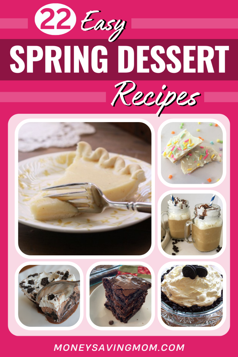 22 Easy Spring Dessert Ideas | Money Saving Mom®
