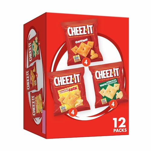 Cheez-It Baked Crackers Variety Pack 12-Count