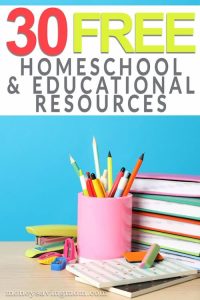 Free Homeschool Curriculum (30 Freebies!) | Money Saving Mom®